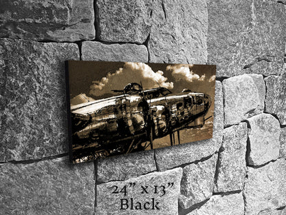 Flying Fortress - Canvas Print