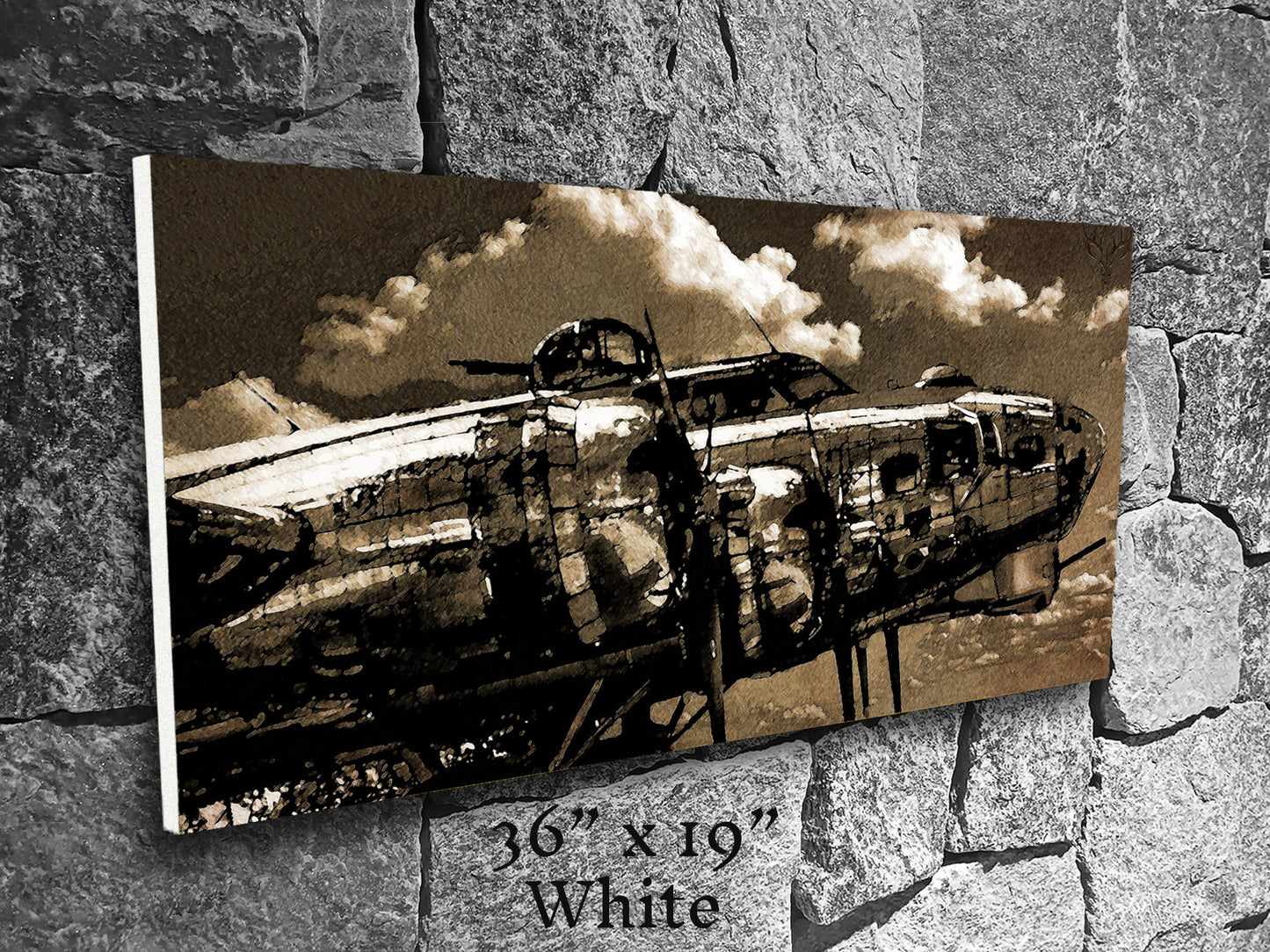 Flying Fortress - Canvas Print
