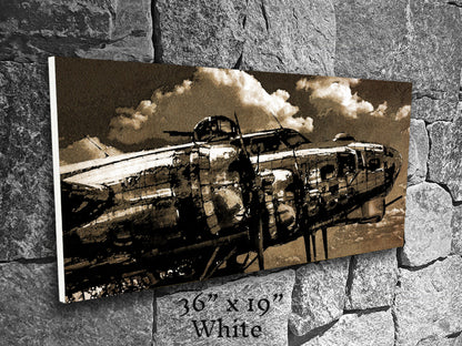 Flying Fortress - Canvas Print