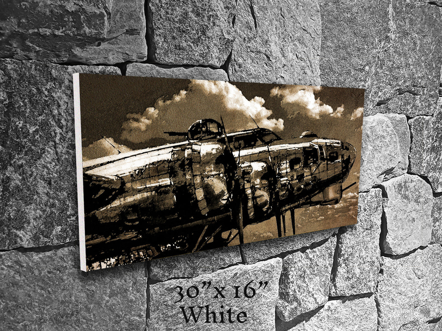 Flying Fortress - Canvas Print