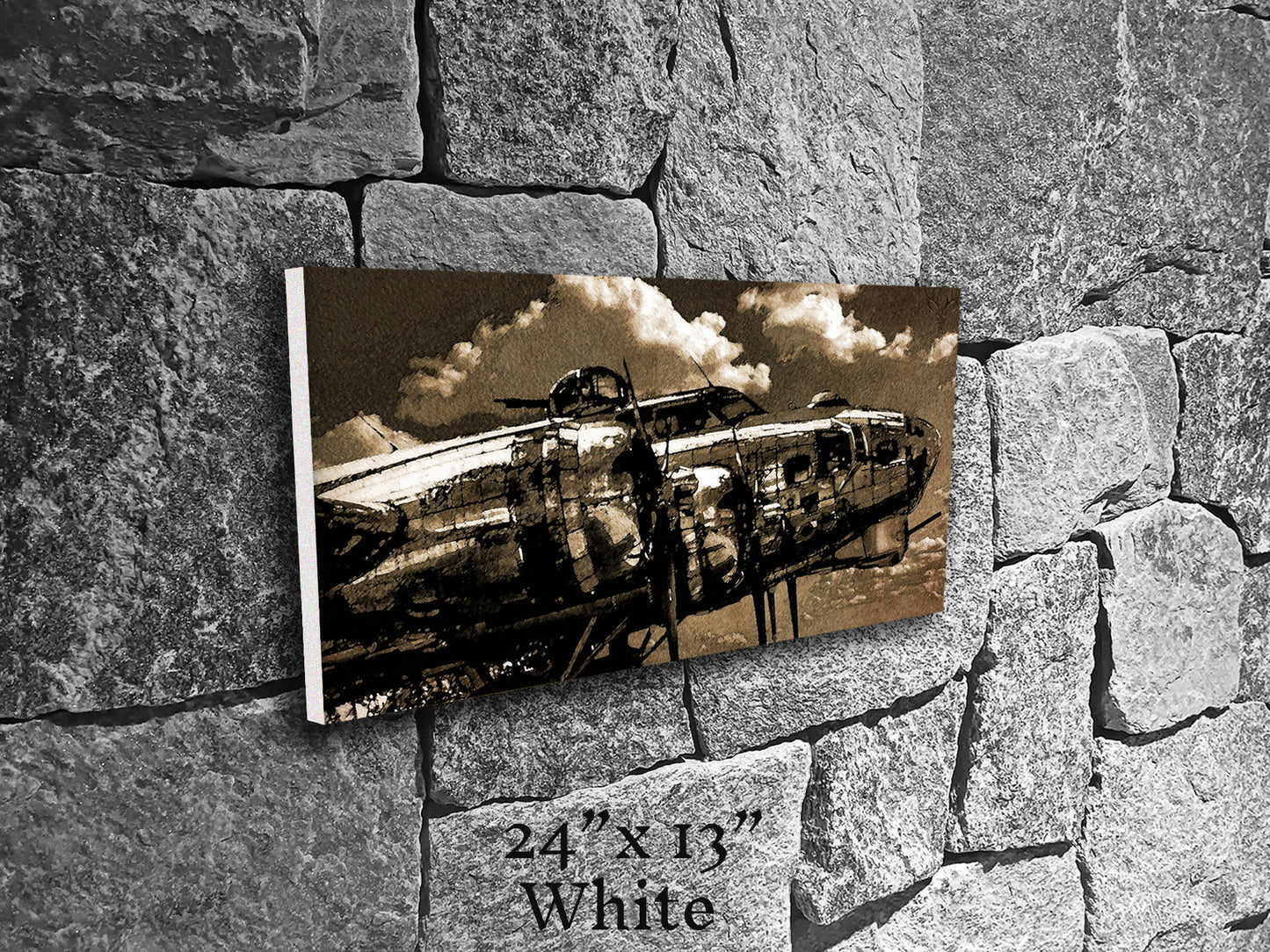 Flying Fortress - Canvas Print