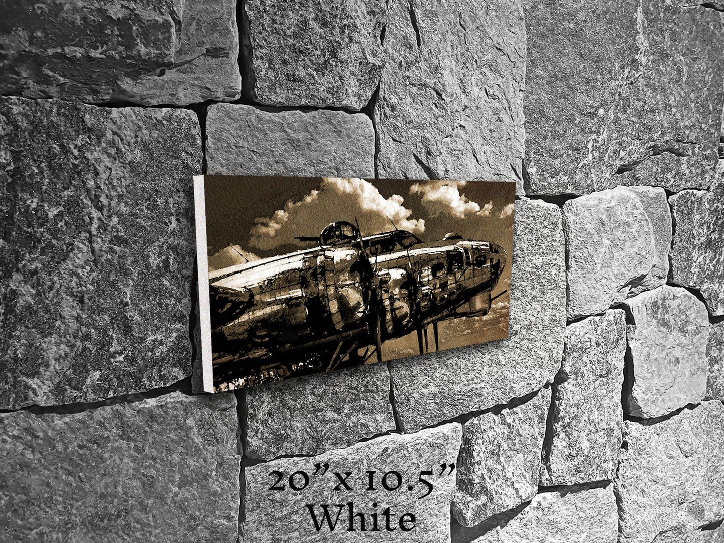 Flying Fortress - Canvas Print