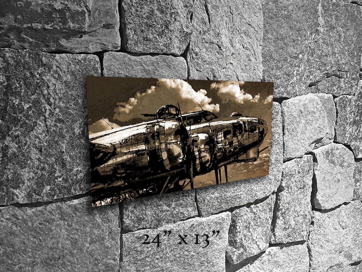 Flying Fortress - Metal Print