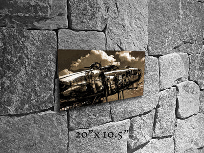 Flying Fortress - Metal Print