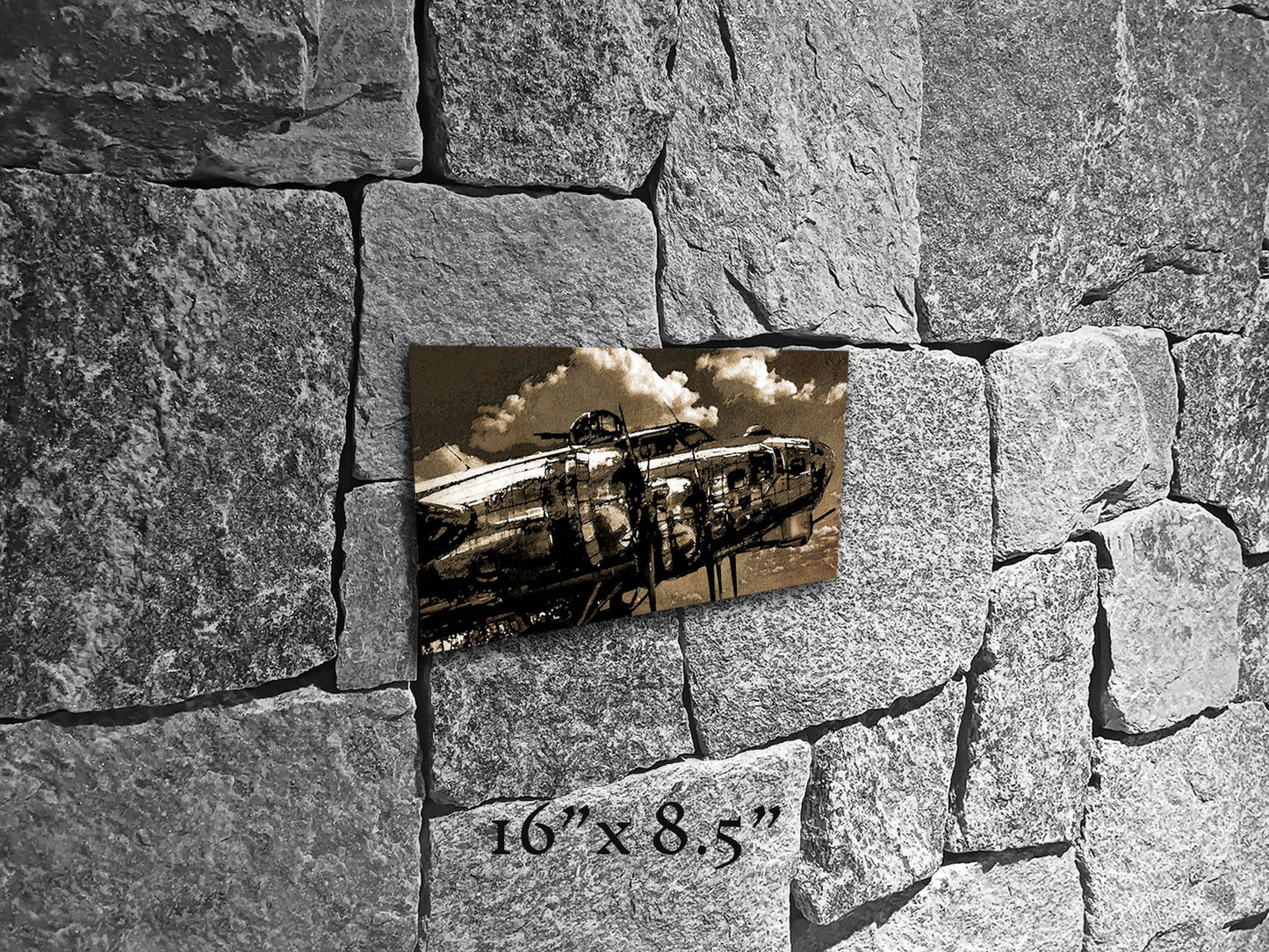 Flying Fortress - Metal Print