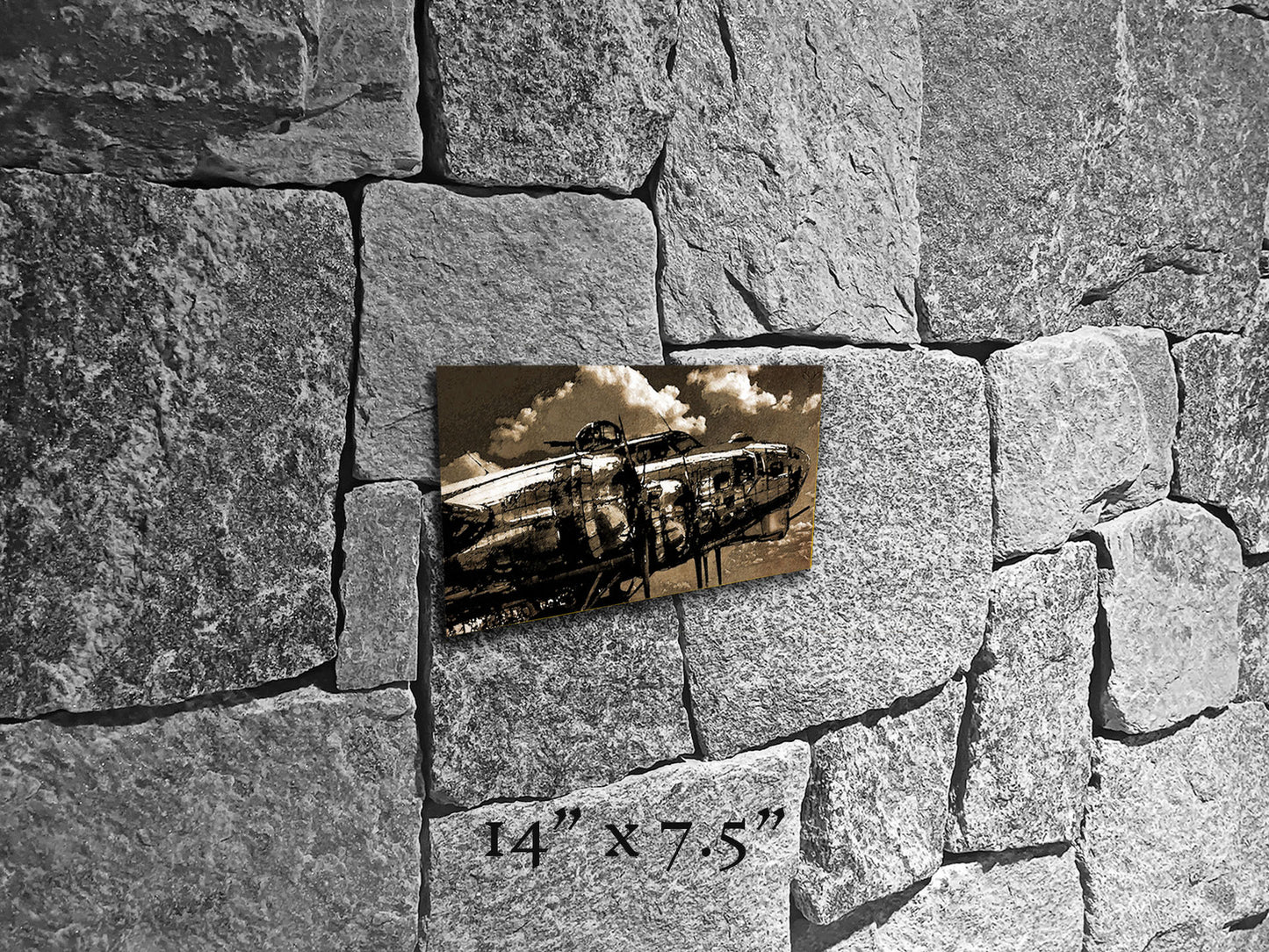 Flying Fortress - Metal Print