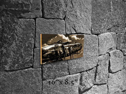 Flying Fortress - Wood Print