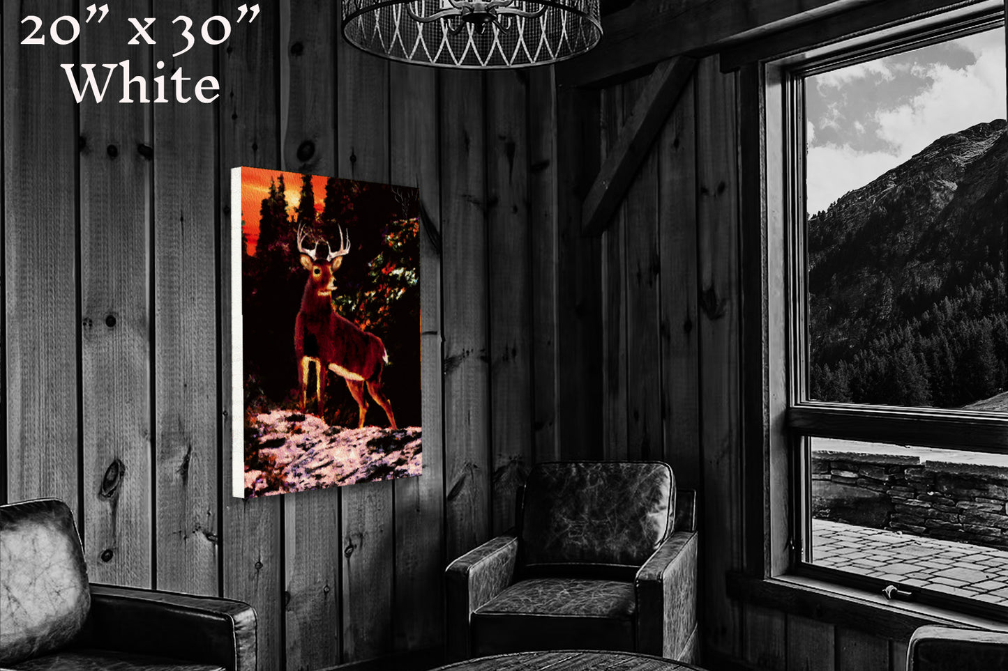 King of the Sunset - Canvas Print