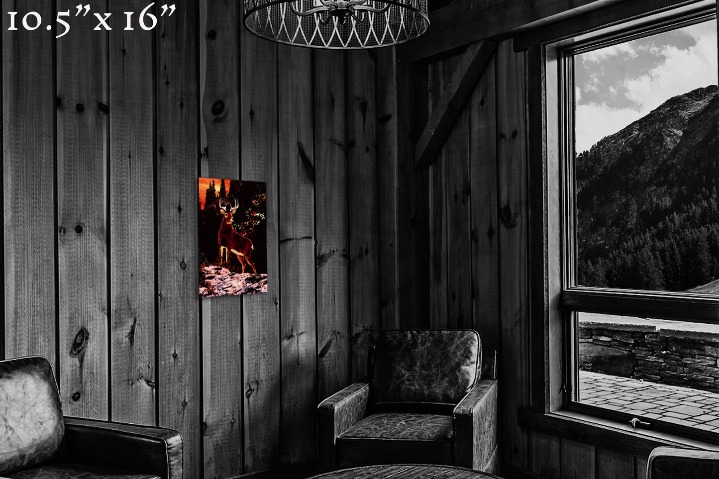 King of the Sunset - Metal Print