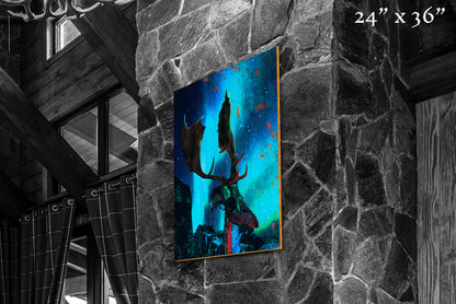 Prayers to Valhalla - Wood Print