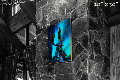 Prayers to Valhalla - Wood Print