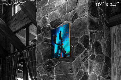 Prayers to Valhalla - Wood Print