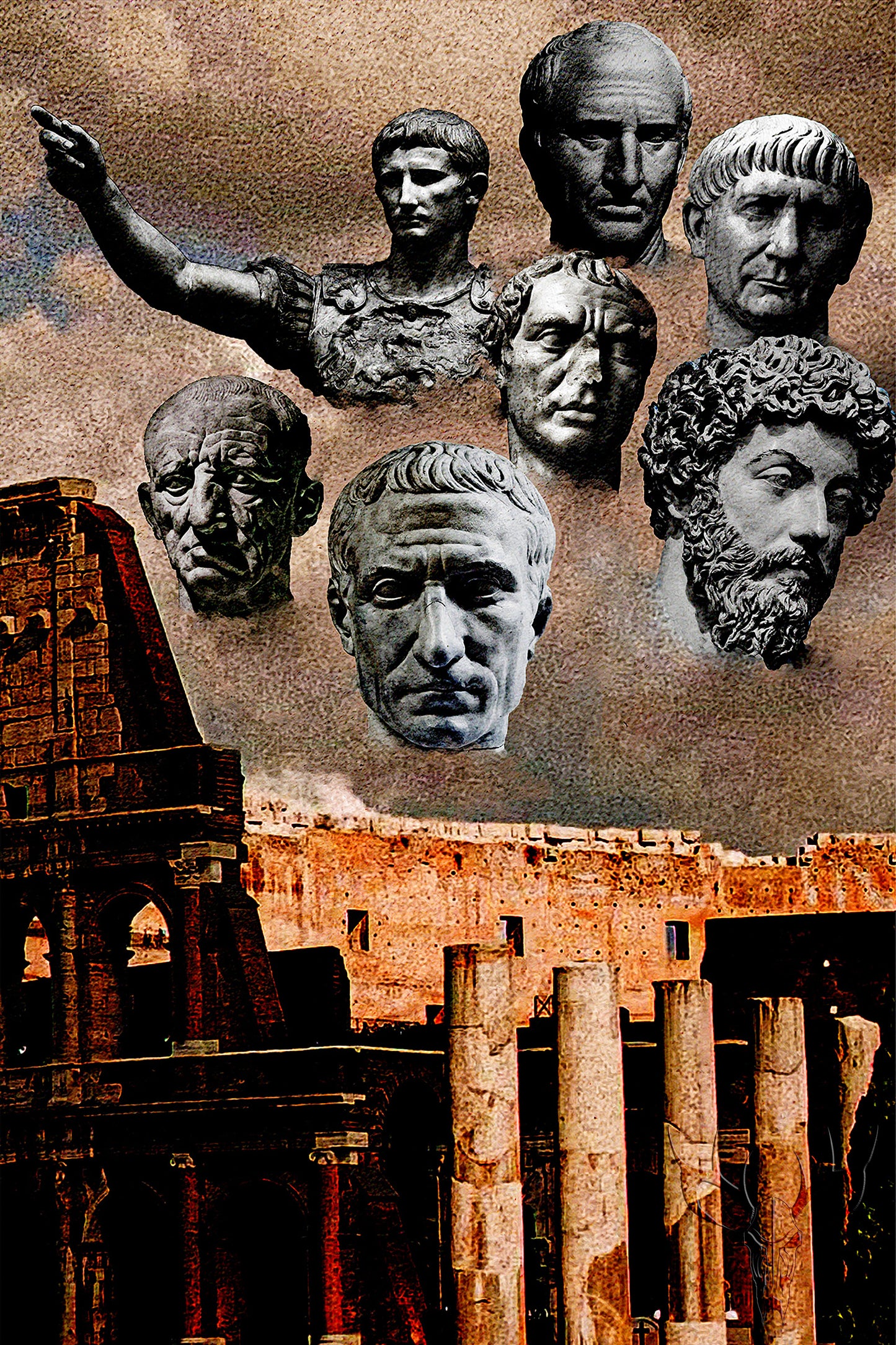 The Senate and People of Rome - Wood Print