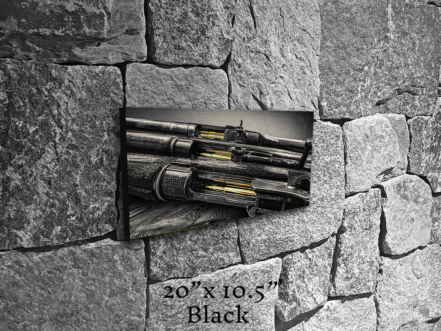 Brass Blood and Walnut Souls - Canvas Print