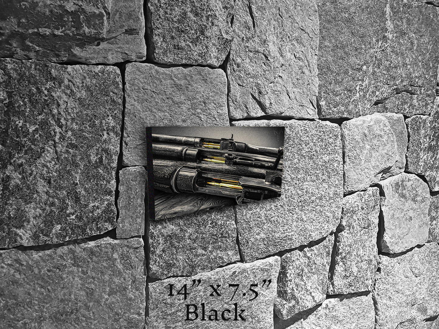 Brass Blood and Walnut Souls - Canvas Print