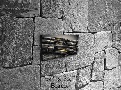 Brass Blood and Walnut Souls - Canvas Print