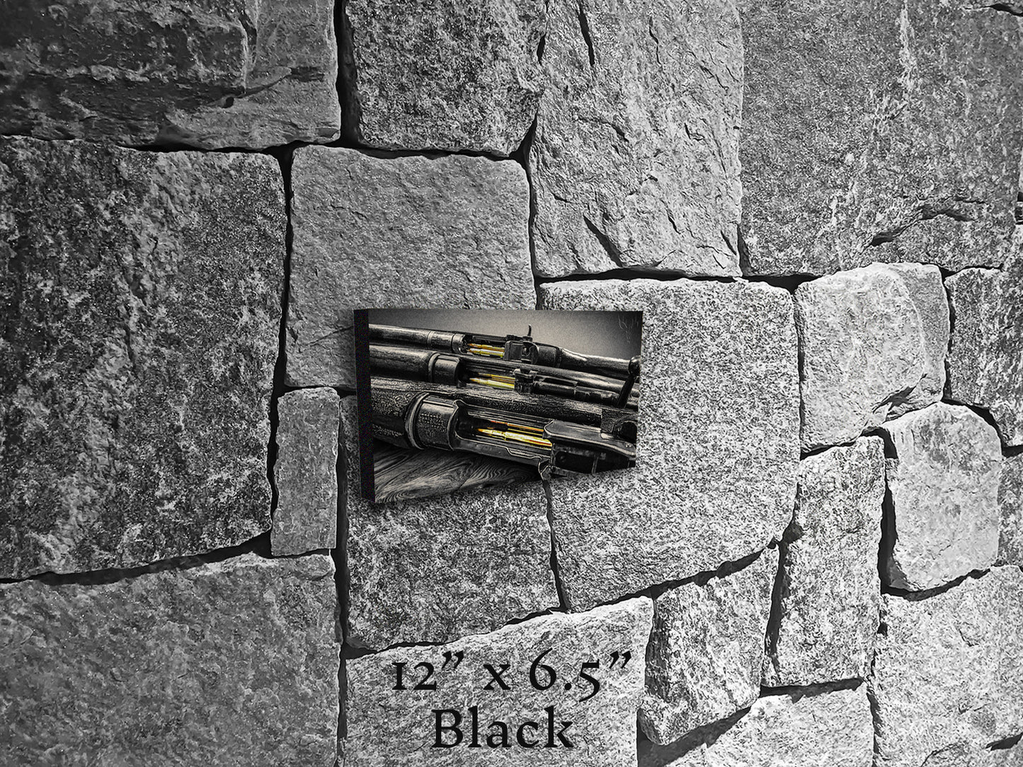 Brass Blood and Walnut Souls - Canvas Print