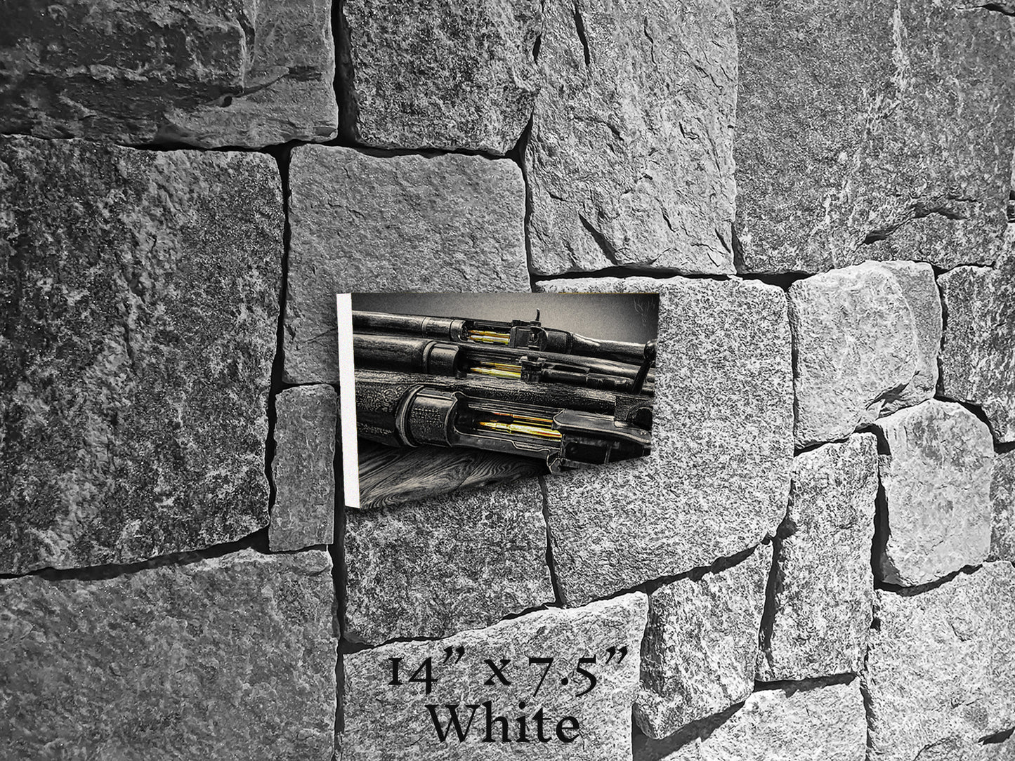 Brass Blood and Walnut Souls - Canvas Print