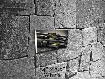 Brass Blood and Walnut Souls - Canvas Print