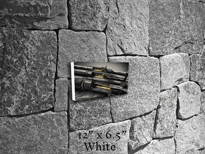 Brass Blood and Walnut Souls - Canvas Print