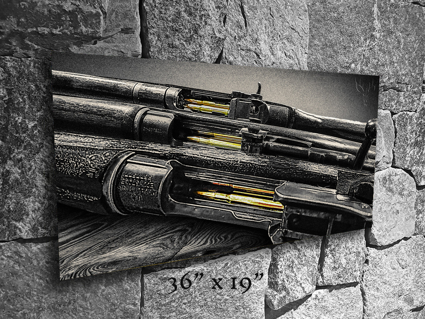 Brass Blood and Walnut Souls - Metal Print